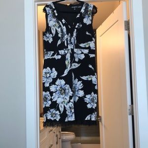 Karl Lagerfeld floral pattern dress